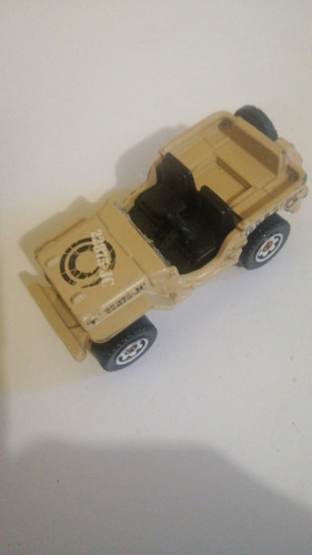 Matchbox Jeep Willys 2009 Convertible Beige Car Toy