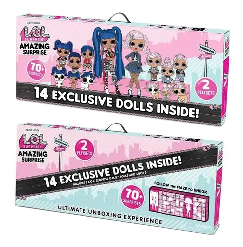 Lol Surprise Amazing 70 Sorpresas 14 Mu ecas Colecci n Env o gratis
