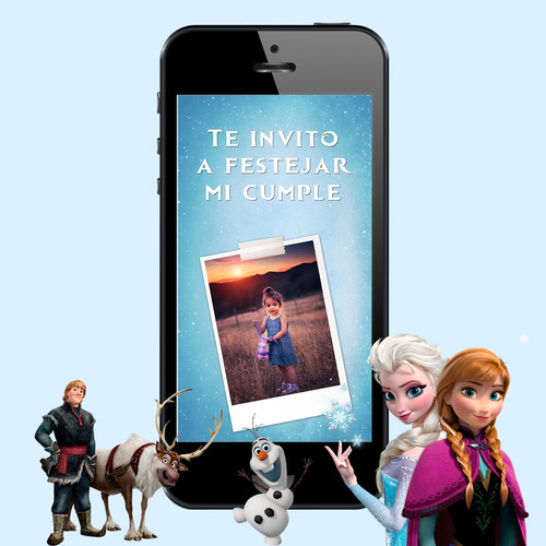 Video Invitación Digital Frozen