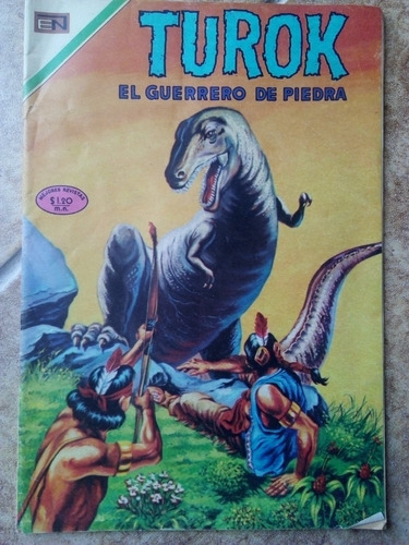 Turok El Guerrero De Piedra No.8 Comic Editorial Novaro