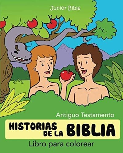 Libro Historias Biblia Libro Colorear: Antiguo Te