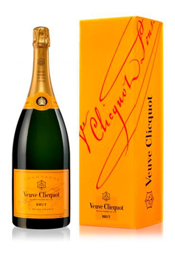 Champagne Veuve Clicquot Brut Yellow Magnum 1500ml + Estuche