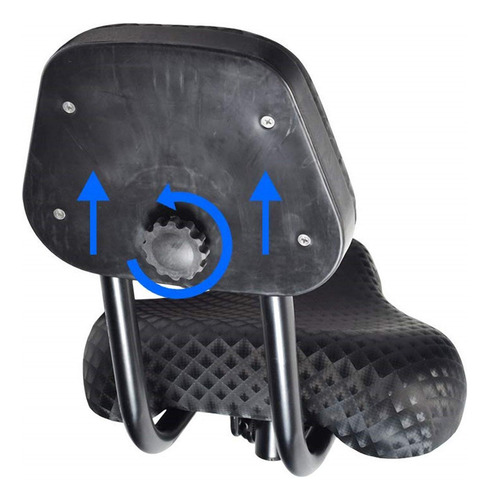 Asiento De Bicicleta Con Respaldo SillĂn De Bicicleta Imperm