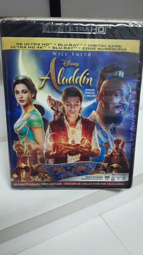 4k Ultra Hd + Blu-ray Aladdin (2019)