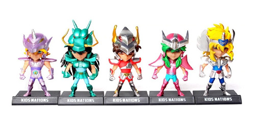 Caballeros De Zodiaco 5 Figuras 