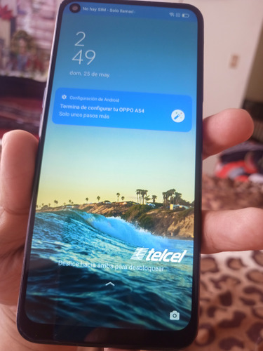 Celular Oppo A54 128gb + 4gb Ram Ips Lcd Liberado Azul Azul (Usado)