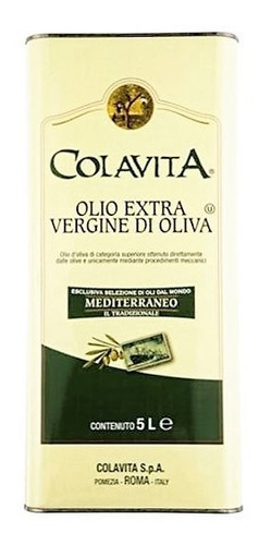 Azeite Ev Mediterraneo Colavita Lata 5 L