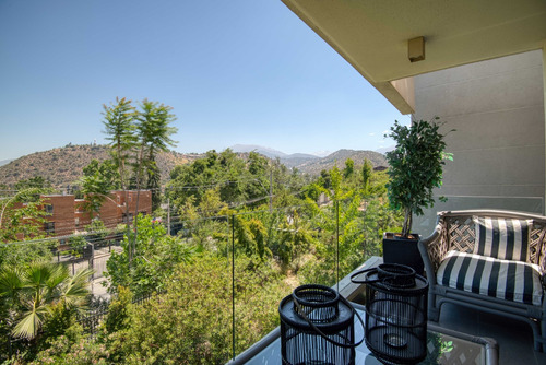 Gran Departamento Con Jardin /vista Privilegiada/ Las Condes