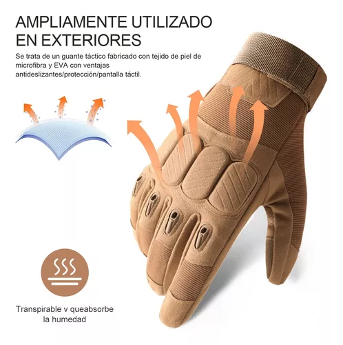  Guantes militares sin dedos, tácticos, transpirables, ligeros,  para exteriores, para tiro, entrenamiento, motociclismo, escalada,  ciclismo, conducción en bicicleta, guantes de combate Airsoft : Deportes y  Actividades al Aire Libre