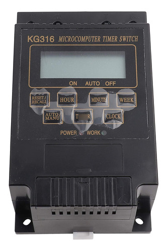 Temporizador Microcomputadora Kg316t Controlador Relé Digita
