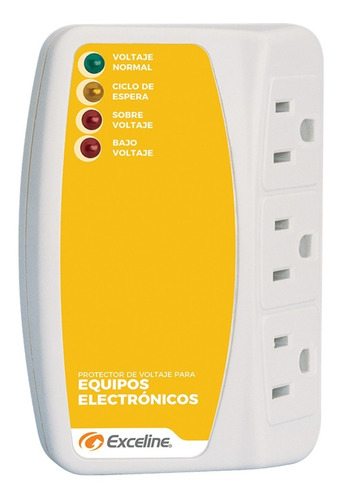 Protector De Voltaje Exceline De Equipos Electronicos 120v