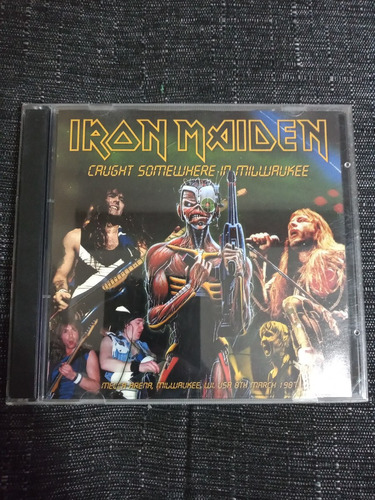 Iron Maiden - Caught Somewhere In Milwaukee 87 (2cd) Zodiac 