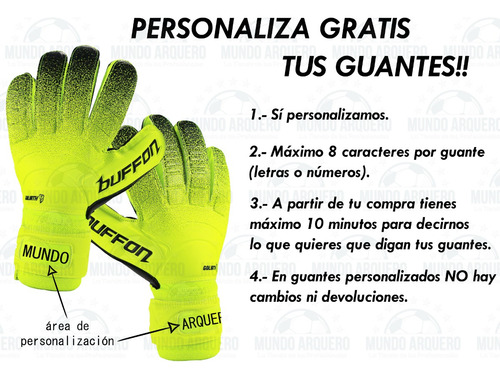 Guante Para Portero Infantil Con Envio Gratis Marca Buffon
