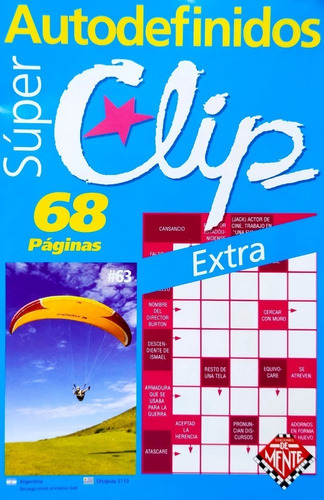 Autodefinidos Super Clip Extra N° 63 - 68 Paginas