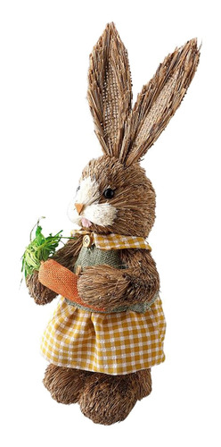 Conejo De Pascua Decoración Adorno Figuras De Conejo B