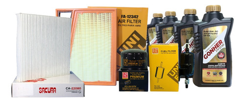 Kit Afinación Para Fiat Strada 1.3 2021-2024 5w30 Api Filtro