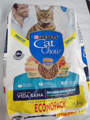 Cat Chow Vida Sana 3 Kilos
