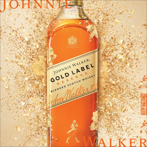Whisky Johnnie Walker gold label reserve de 750 mL