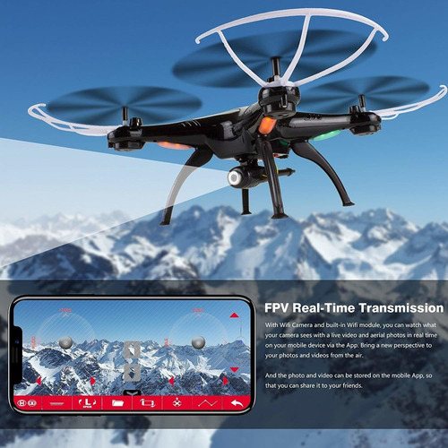 Cheerwing Syma X5sw-v3 Wifi Fpv Drone Quadcopter 2.4ghz Rc A