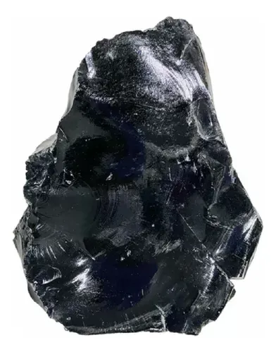 comprar Piedra Obsidiana Negra En Bruto, Extraida Del Origen 1.5 Kg