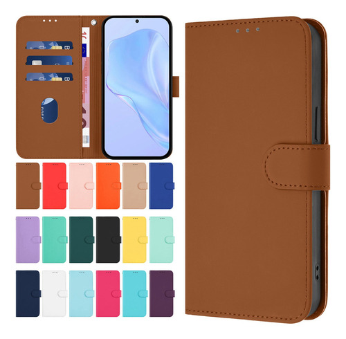 Funda De Piel Tipo Cartera For Teléfono Para Qukitel C51