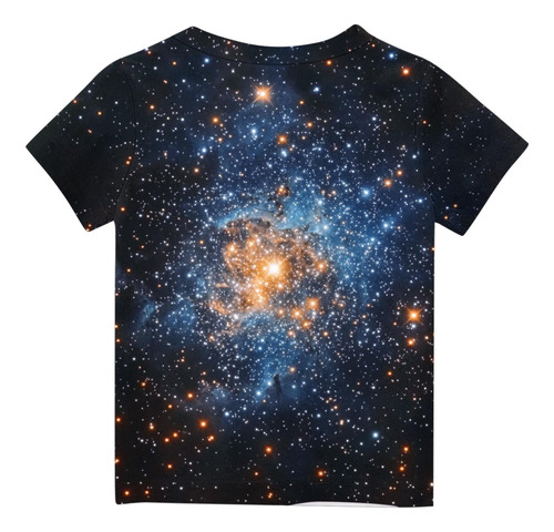 Blusa Casual Infantil De Verão Estampada F Com Tamanho R 500