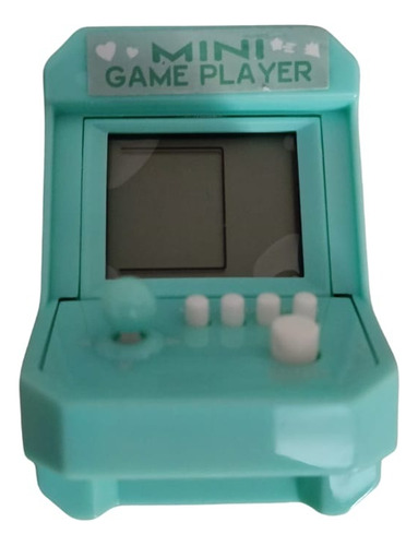 Llavero Mini Videojuego Arcade 99 Juegos Pistache