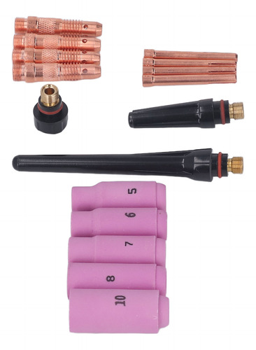 Kit De Accesorios De Soldadura Tig De 16 Piezas De Antorcha