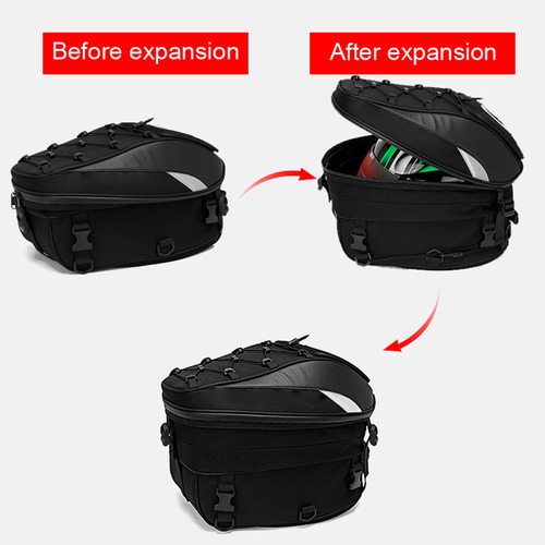 Mochila Traseira Para Motociclista De 30 A 40 Litros, Dupla