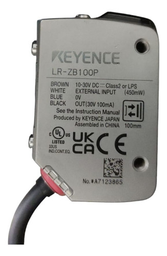 Keyence Lr-zb100p Sensor Lascer Cmos