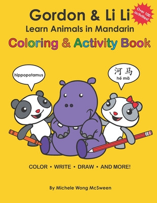 Libro Gordon & Li Li: Learn Animals In Mandarin Coloring ...