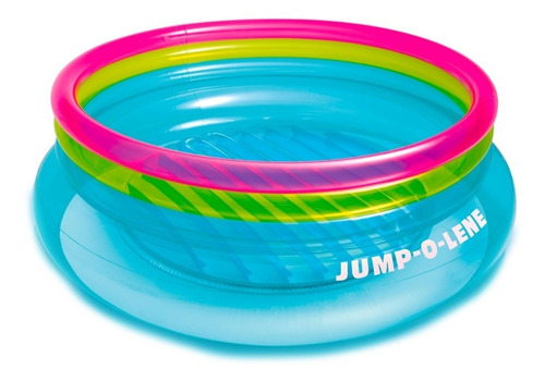 Juego Interior Pelotero Tubular Inflable Jump Saltarín Intex