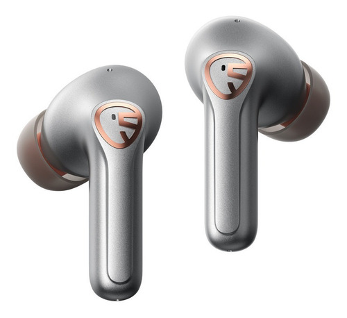 Audífonos Inalámbricos Soundpeats H2 Bluetooth 5.2 Color Gris Color De La Luz Gris