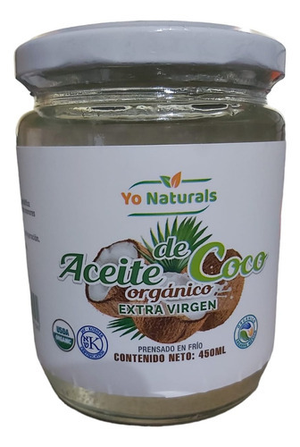 Aceite De Coco Orgenico Extra Virgen Premium Rava Naturals