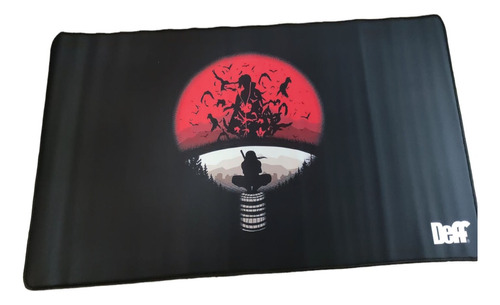 Mousepad Gamer Xl Itachi Uchiha 90x40cm Antideslizante