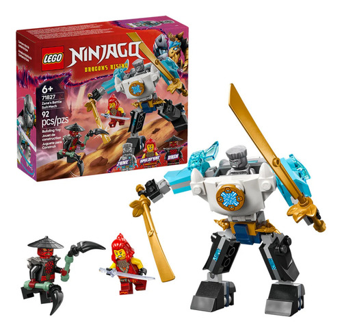 Lego Ninjago Armadura Robótica De Combate De Zane (71827)