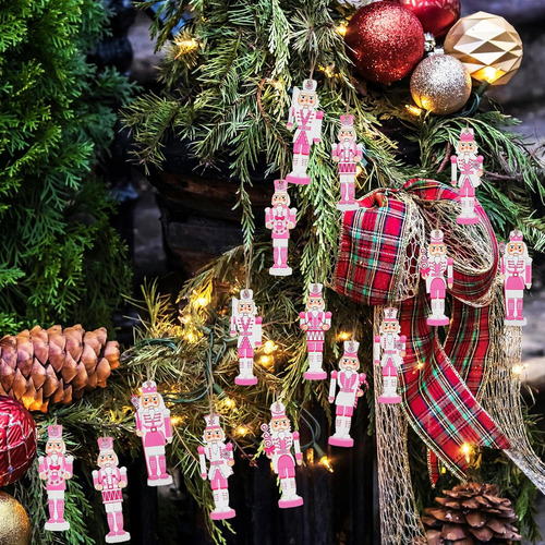 / 36 Adornos De Cascanueces Navideños For Árbol De Navidad