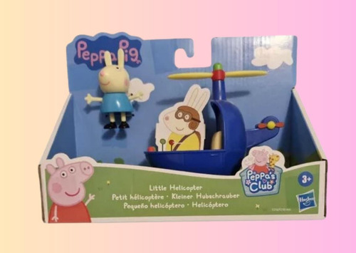 Rebeca Liebre De Peppa Pig Pequeño Helicóptero