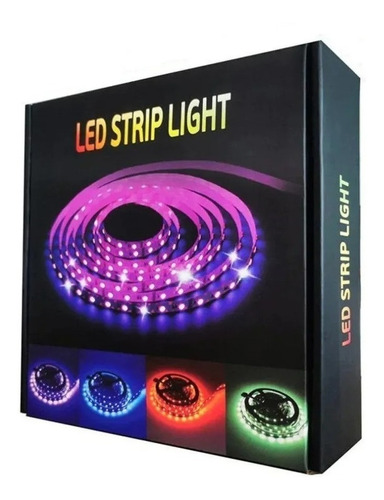 Tiras De Led 5m Luces Led Rgb 5050 Control App