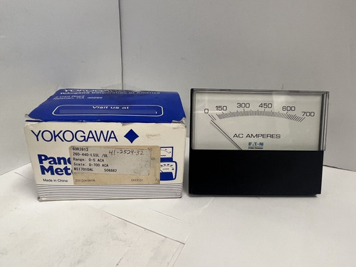New Eaton Cutler-hammer Yokogawa 60r3907 Ac Amp Mete Cct