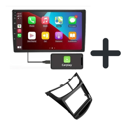 Radio Auto 9 Pulgad Android Carplay 2gb 32g + Bisel New Sail