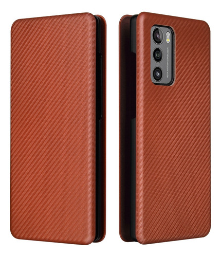 2×funda Con Textura Fibra Carbono Para LG Wing 5g