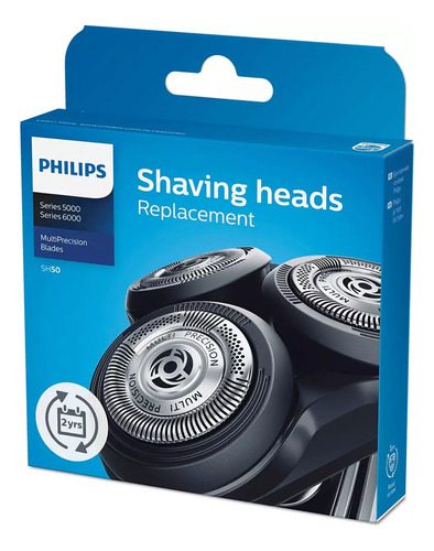 Cuchillas Para Afeitadora Philips Sh50/50 Serie 5000 Y 6000 