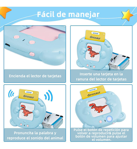 Juguetes De Aprendizaje Con Tarjetas Flash Parlantes 112 Tar
