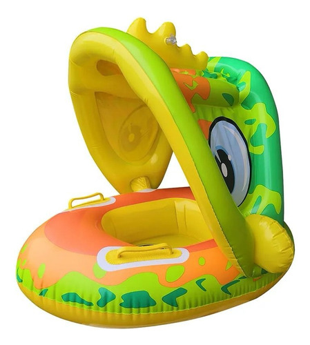 Flotador Inflable Bebe Silla Salva Vida Con Techo Uniteduy