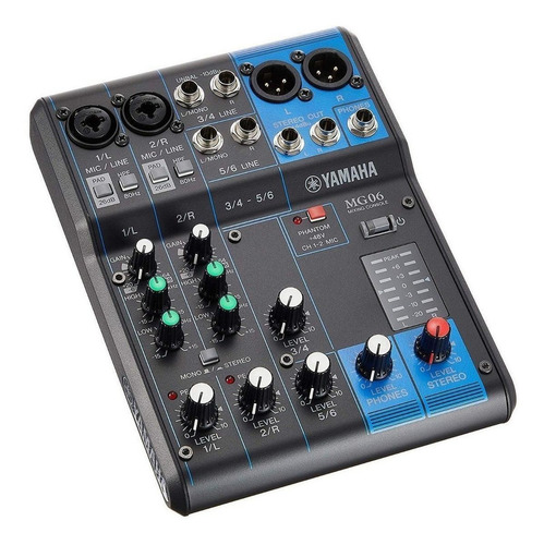 Imagem 2 de 5 de Console Yamaha MG06 de mistura 100V/240V