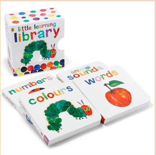 The Very Hungry Caterpillar - Little Learning Library, De Carle, Eric. Editorial Penguin, Tapa Dura En Inglés Internacional