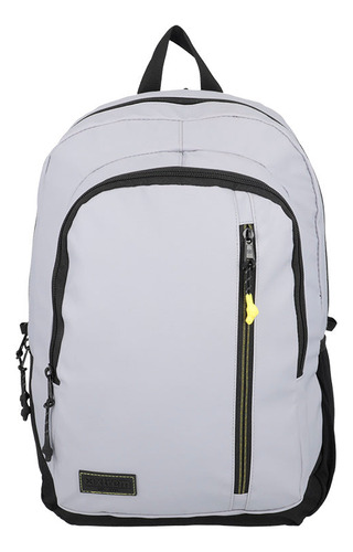 Mochila Para Notebook 16  De Hombre Harlem Gris