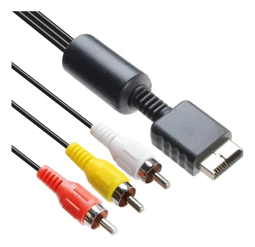 Cable A/v Playstation Ps1 Ps2 Ps3 Original X 10 Unidades