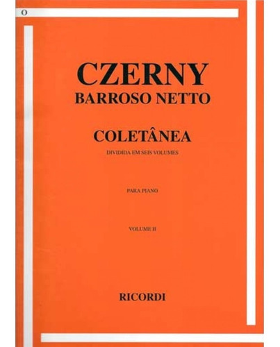 Método Czerny Piano 48 Pequenos Estudos Vol. 2 Barrozo Netto